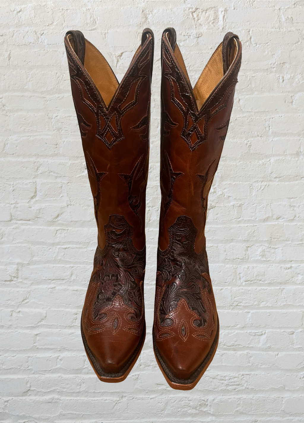 Western Snipe Tooled Boulet - Size 7