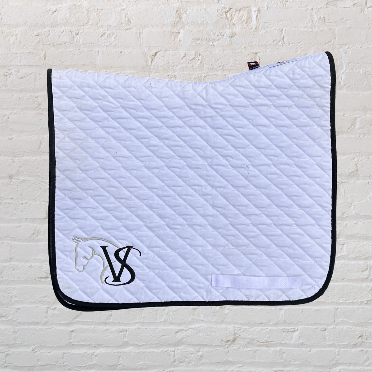 VS Saddlery White Dressage Pad