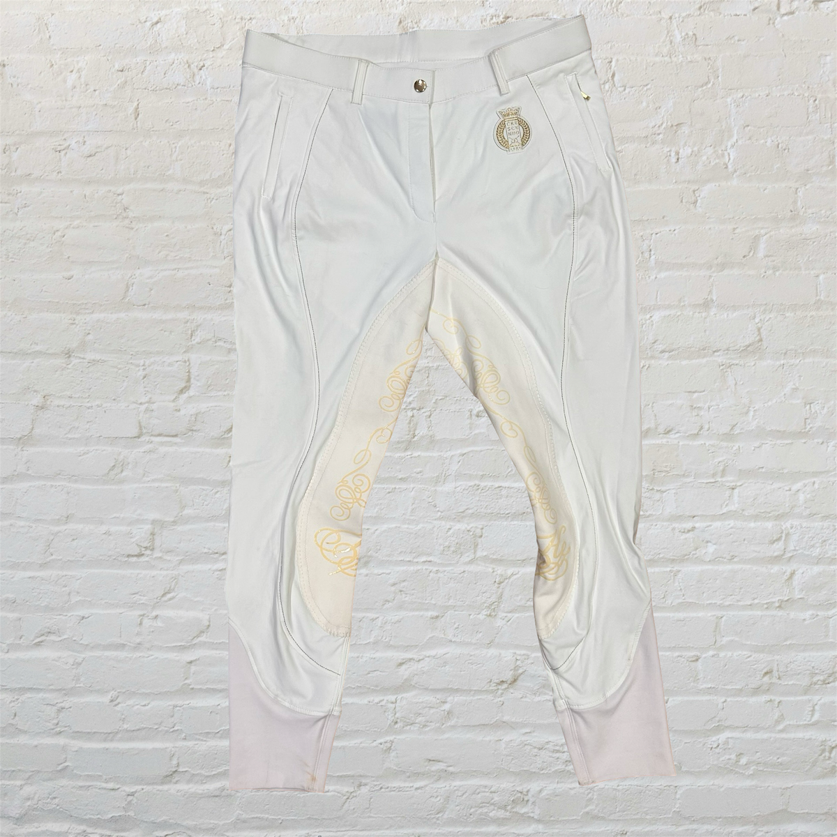 Horze Crescendo Silicon Full Seat Breeches - Size 34