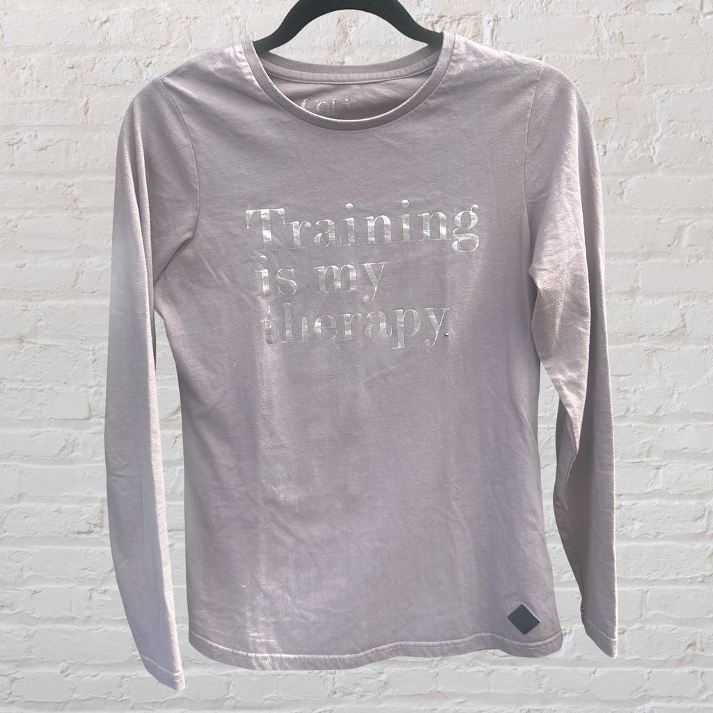 Training is my Therapy Long Sleeve Shirt