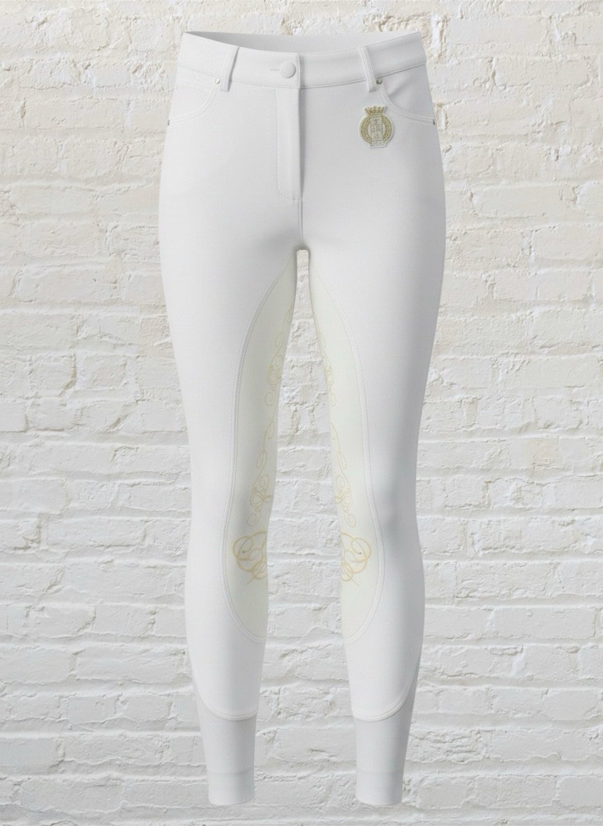 Horze Crescendo Silicon Full Seat Breeches - Size 34