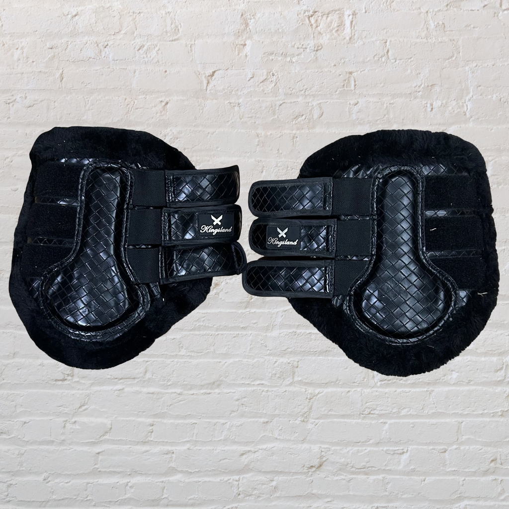 Kingsland Brush Boots Pair