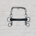 Straight Bar Rubber Pelham Bit