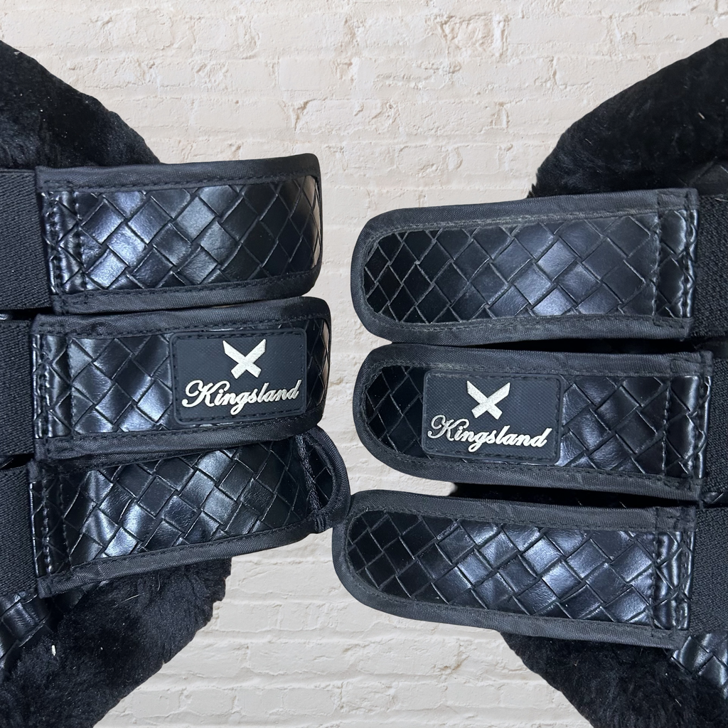 Kingsland Brush Boots Pair