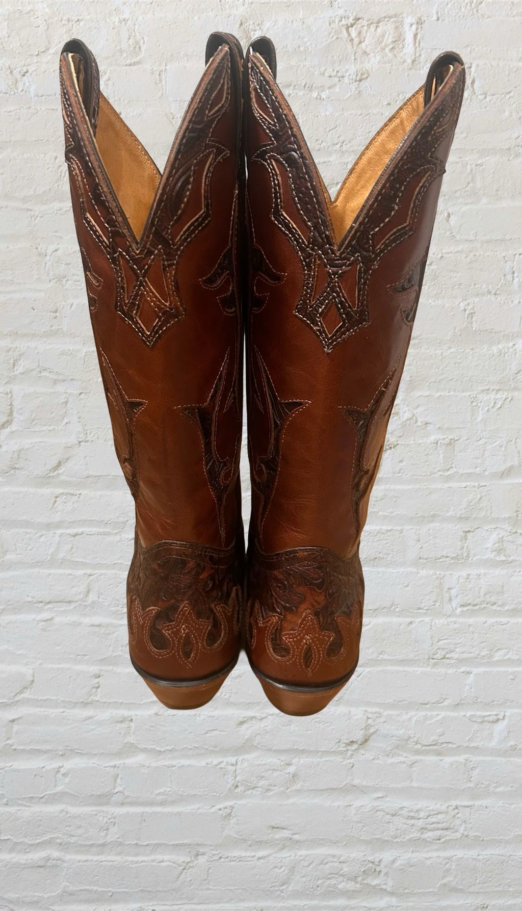 Western Snipe Tooled Boulet - Size 7