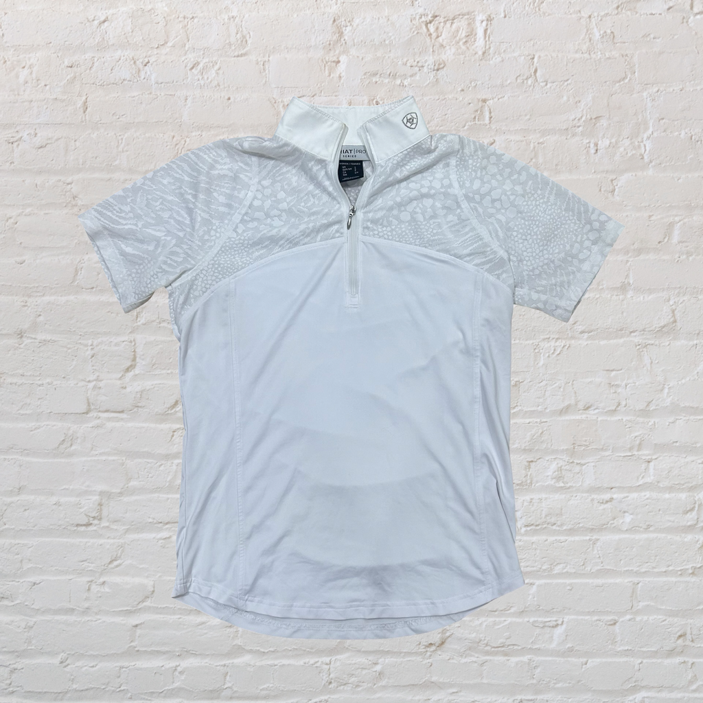 Ariat Pro Series White Show Shirt