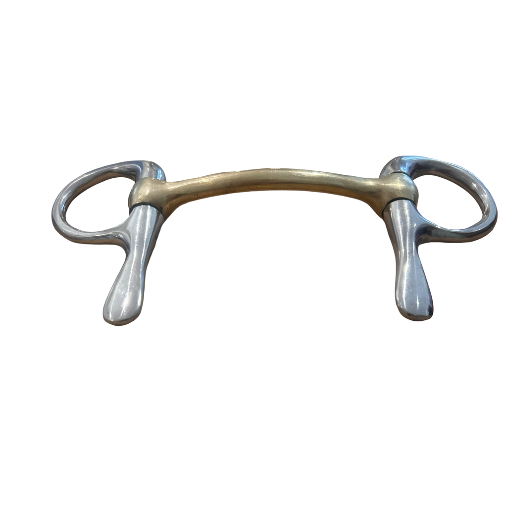 Mini Half Cheek Mullen Mouth bit - 3 1/4"