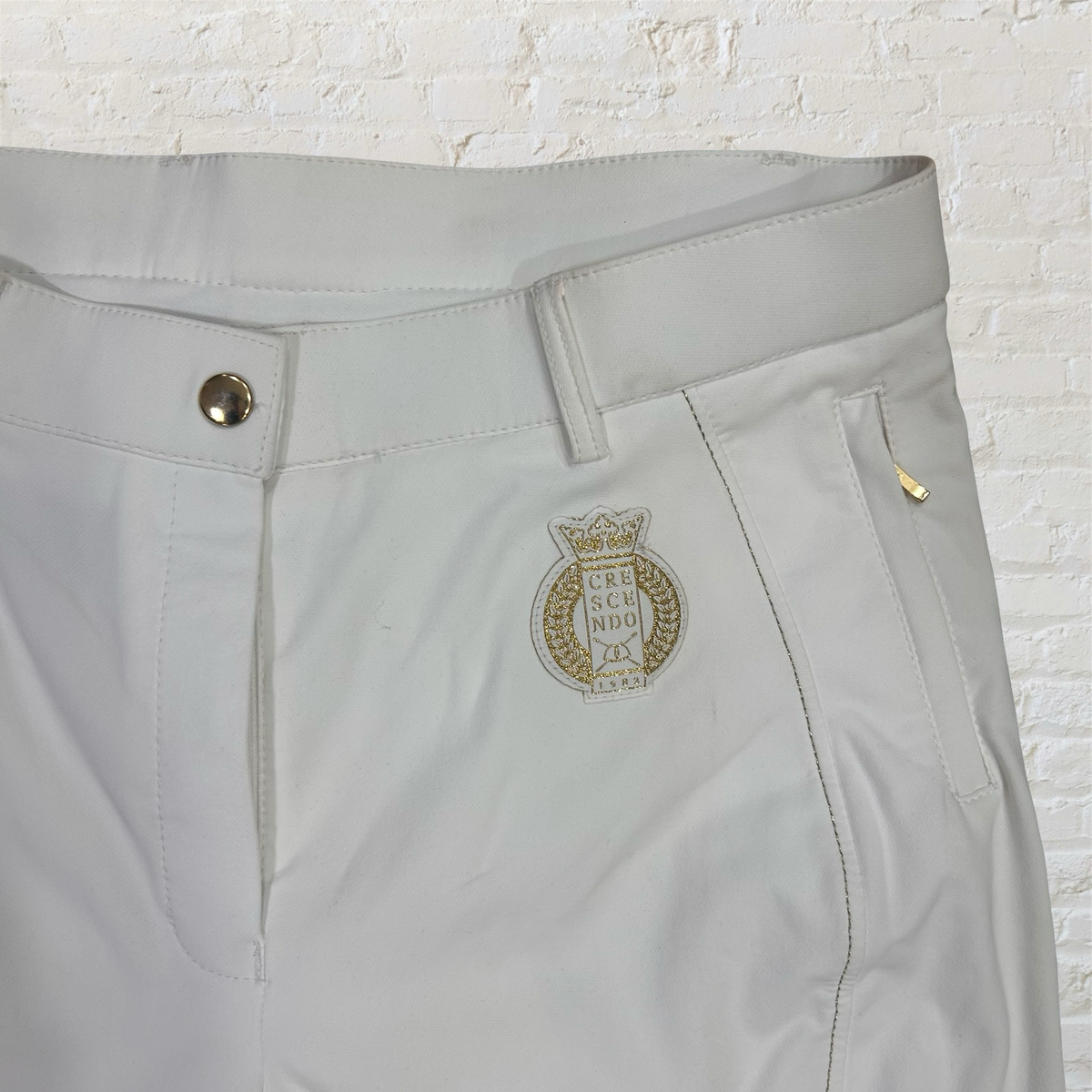 Horze Crescendo Silicon Full Seat Breeches - Size 34