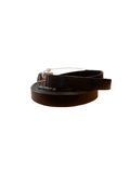 Black Stirrup Leathers