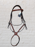 Val Du Bois Figure 8 Bridle with Rubber Reins