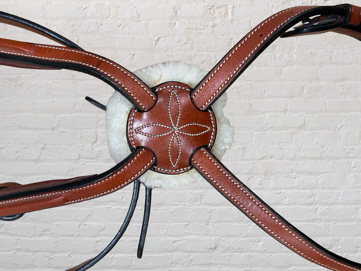 Val Du Bois Figure 8 Bridle with Rubber Reins
