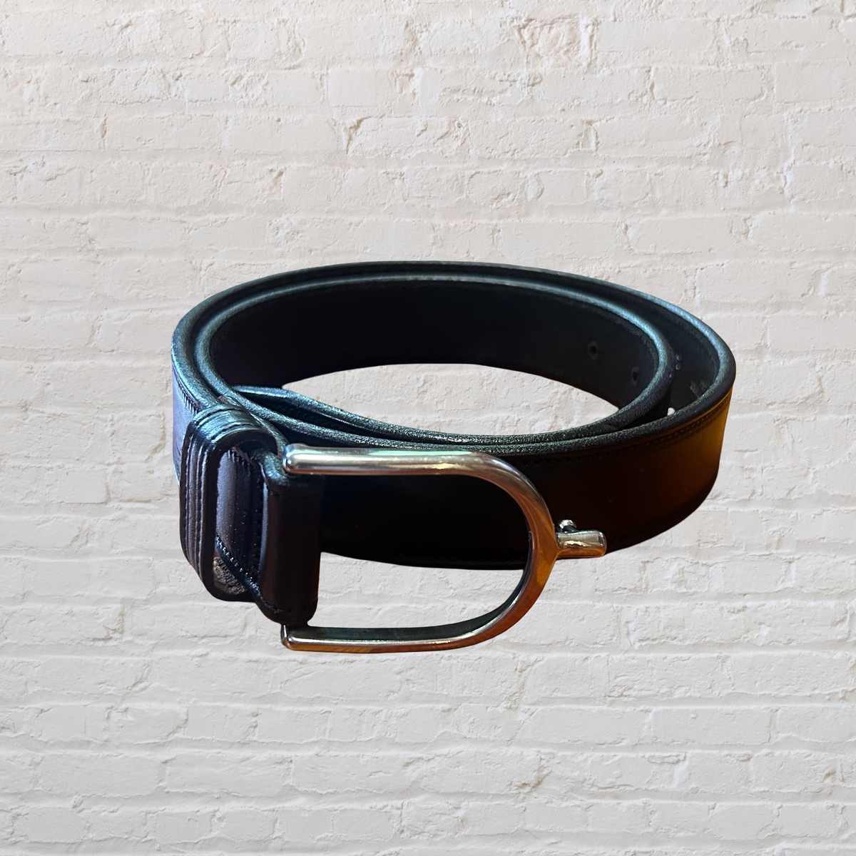 Tory Black Belt with Spur Buckle