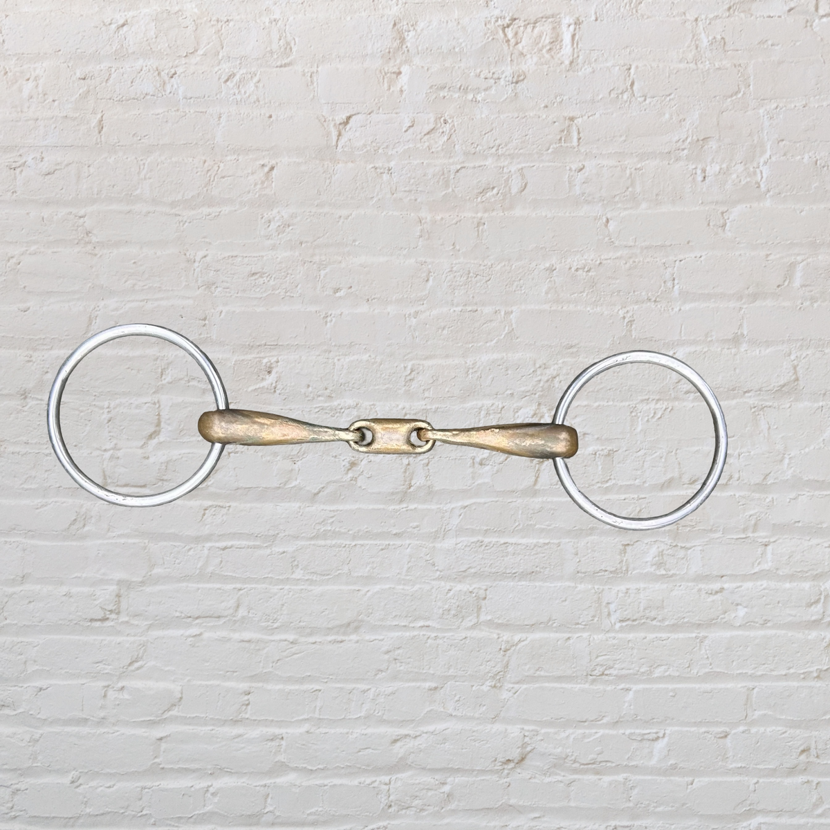 Loose Ring Double Jointed Snaffle with Copper Alloy