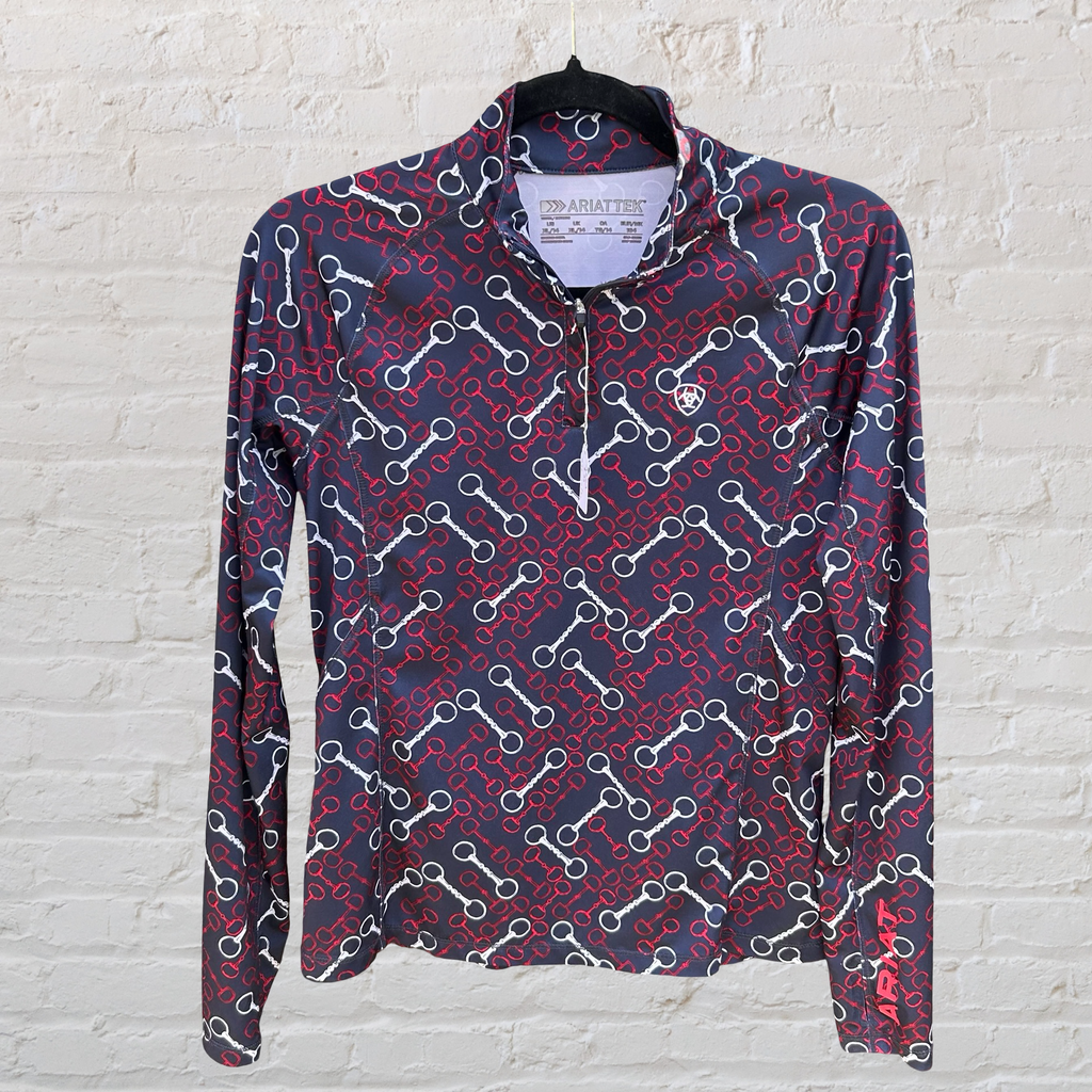 Ariat-Tek 1/4 Zip Base Layer - Size US 10/XL