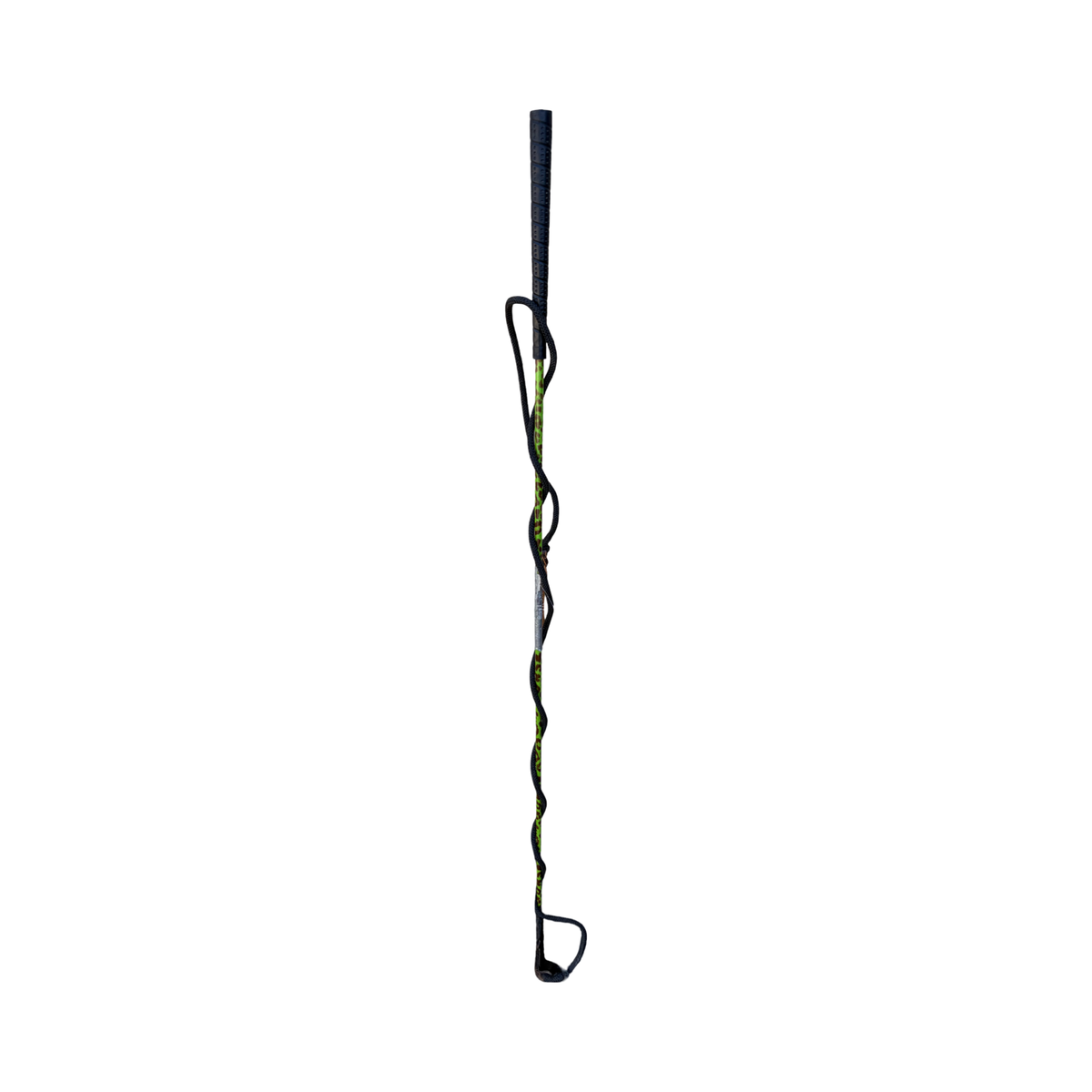 Horsemanship Stick - Green Cheetah