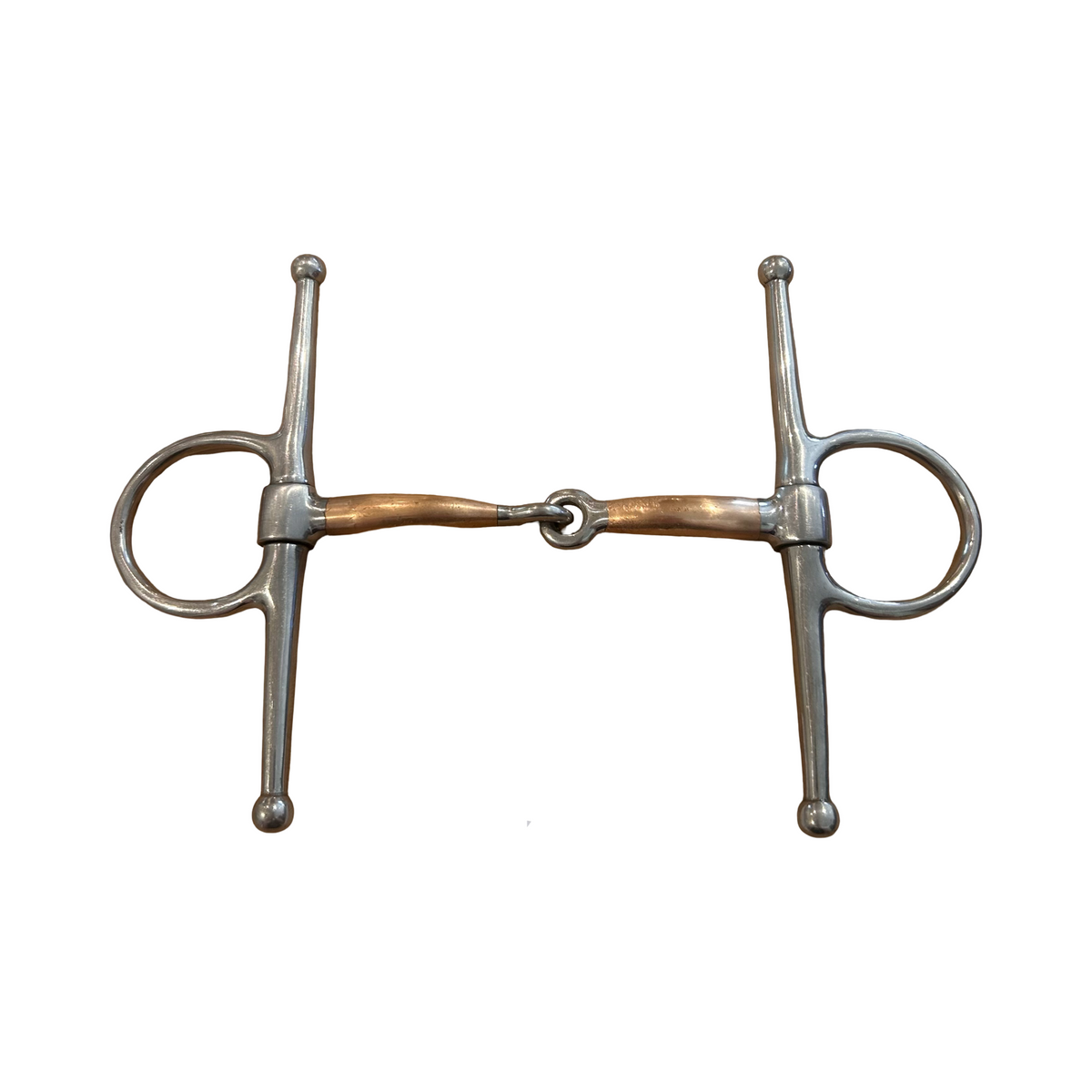 Korsteel Copper Mouth Full CheekSnaffle - 5"