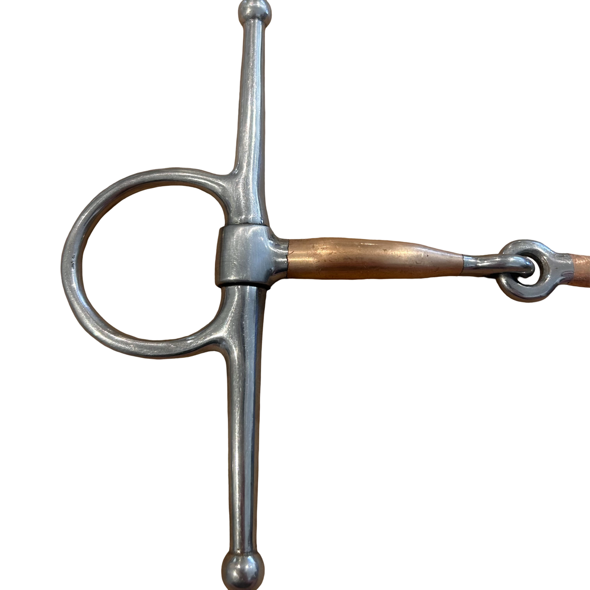 Korsteel Copper Mouth Full CheekSnaffle - 5"