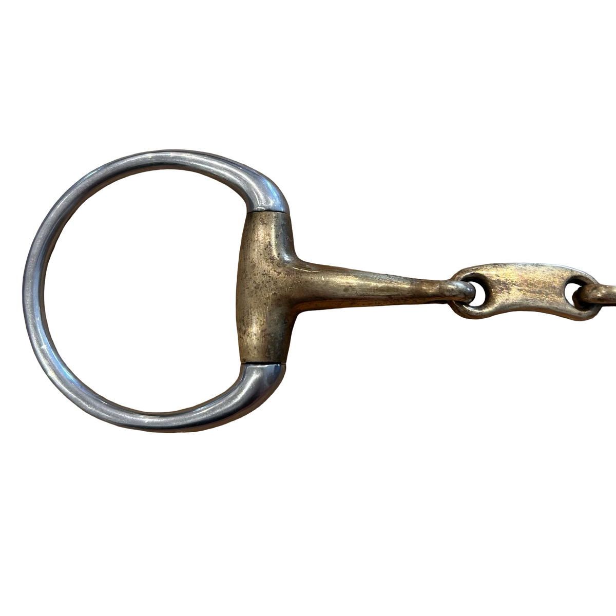 Brass Eggbutt French Link - 5"