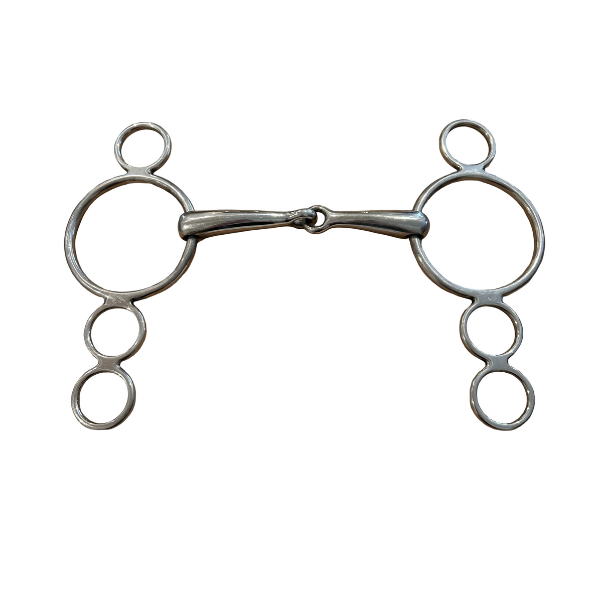 Single Jointed 3 Ring Dutch Elevator Gag - 5"