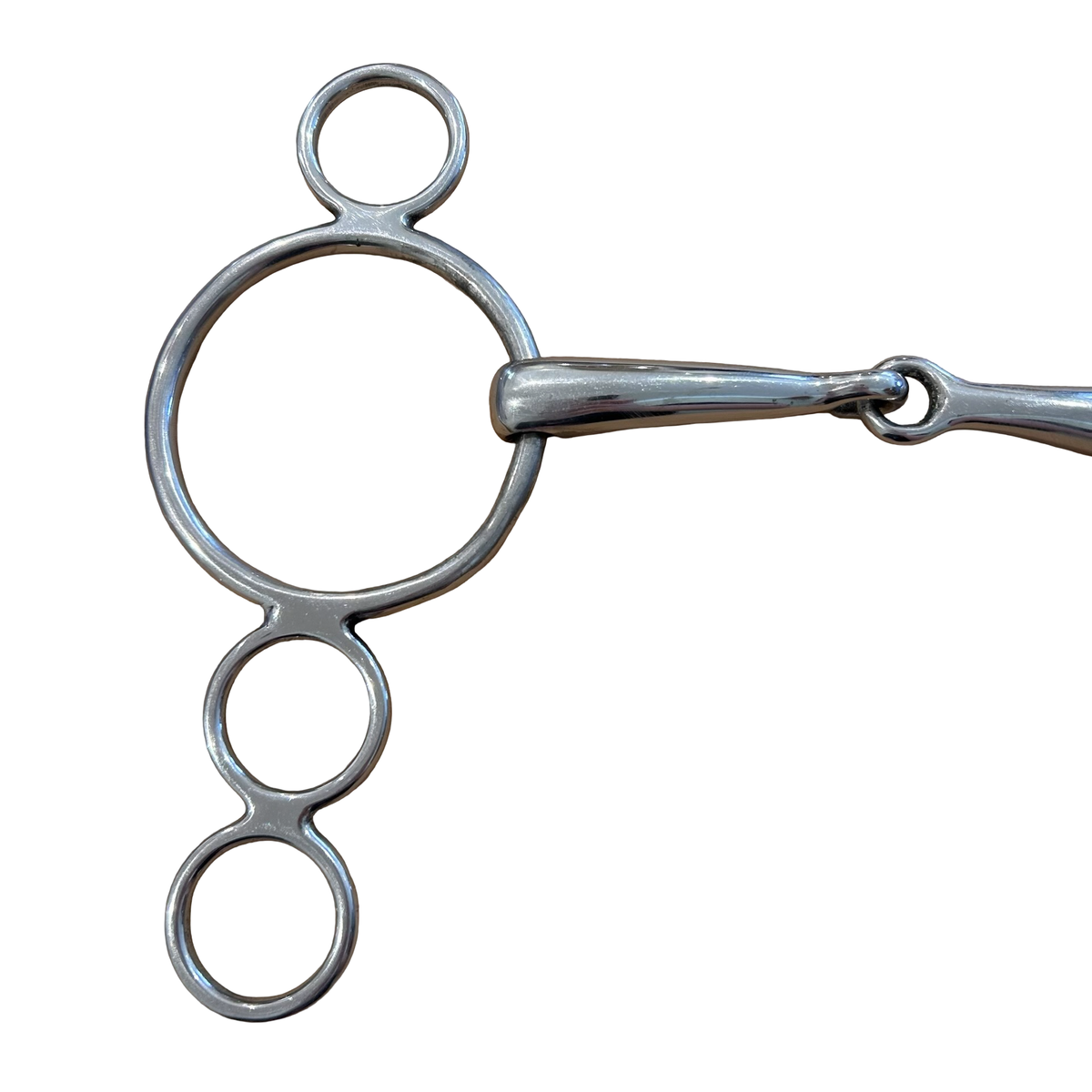 Single Jointed 3 Ring Dutch Elevator Gag - 5"
