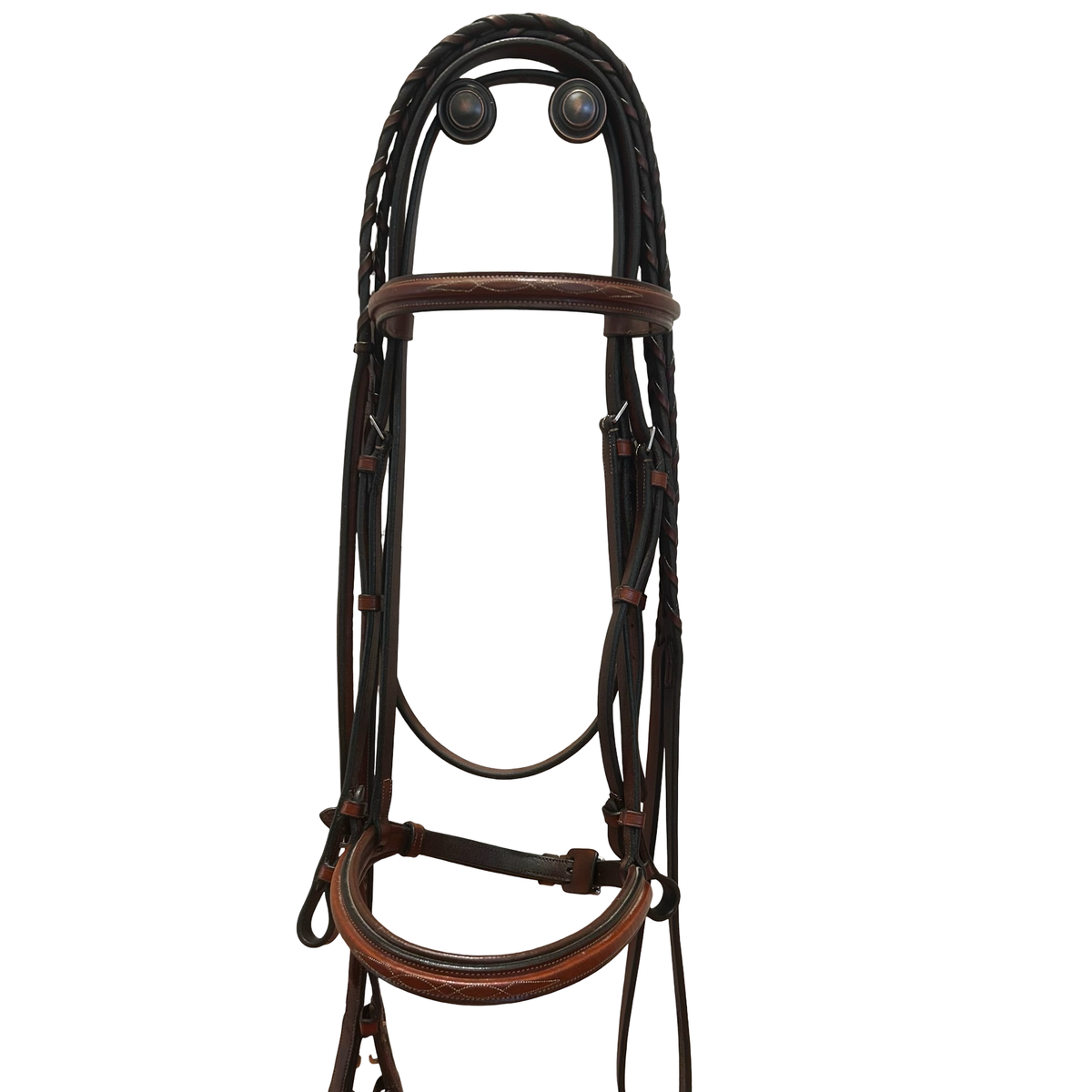 Connemara Padded Fancy Stitched Bridle - Full