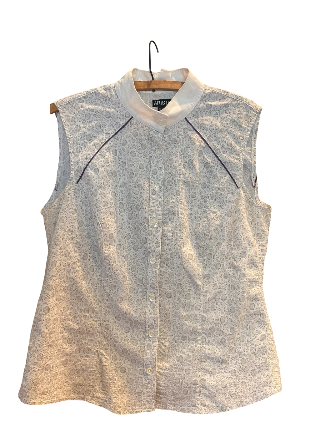 Arista sleeveless floral show shirts - XL