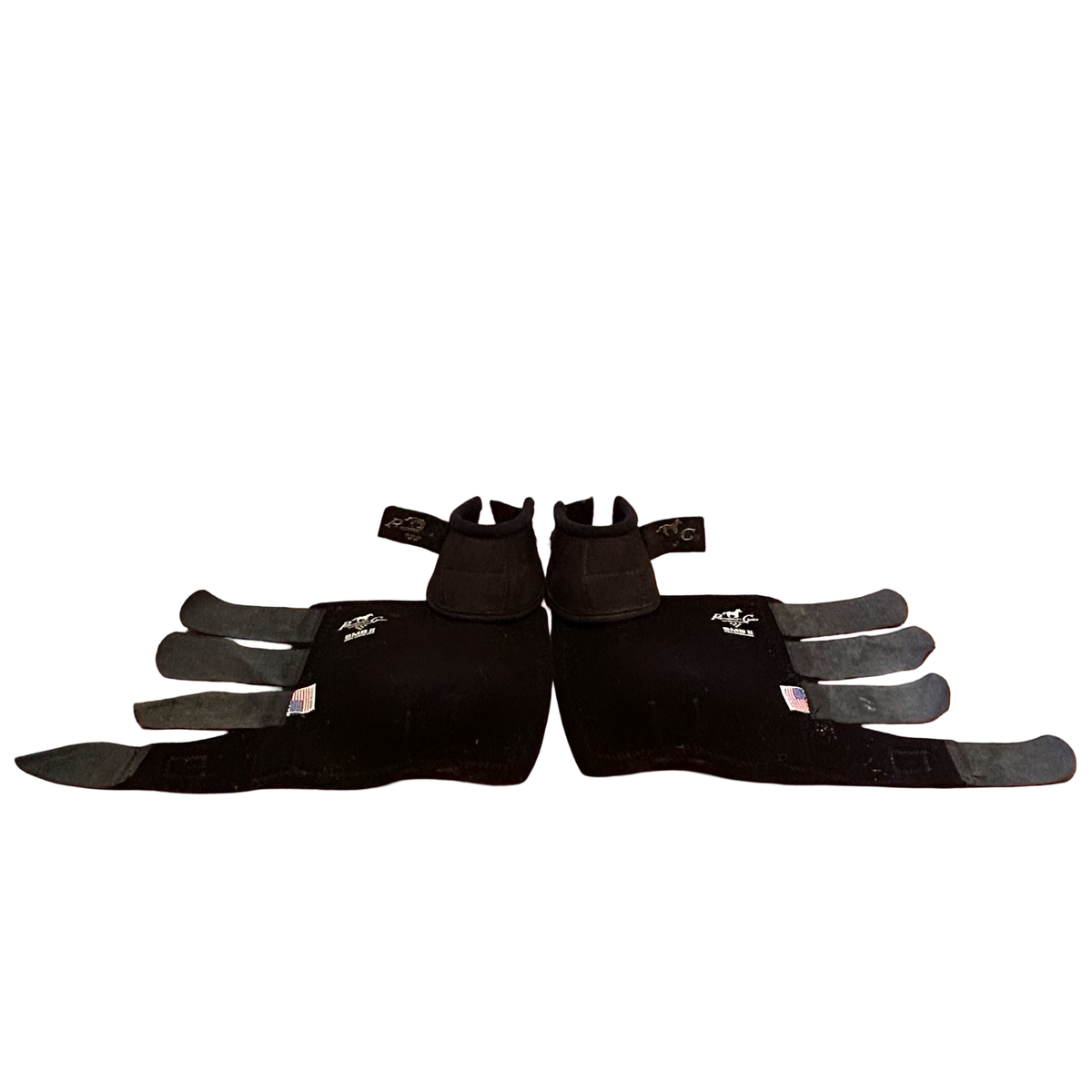 Professionals Choice SMB2 Sports Medicine Back Boots + Bell Boots (used set)