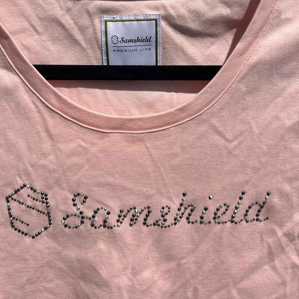 Samishield T-shirt with Sparkle Detail